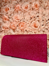 Load image into Gallery viewer, Tessa Sparkly Magnetic Closure Clutch