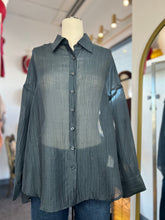 Load image into Gallery viewer, Janice Tencel Long sleeve Button Up Blouse