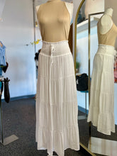 Load image into Gallery viewer, Wendy A Line Smocked Waist Ankle Length Peasant Style Skirt