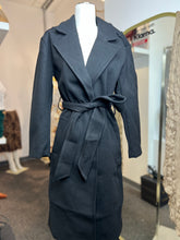 Load image into Gallery viewer, Beckie Black Long Sleeve Long Coat