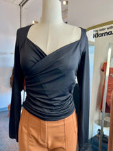 Load image into Gallery viewer, Katie Black or Red Long Sleeve Top
