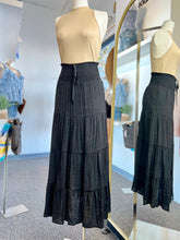 Load image into Gallery viewer, Wendy A Line Smocked Waist Ankle Length Peasant Style Skirt