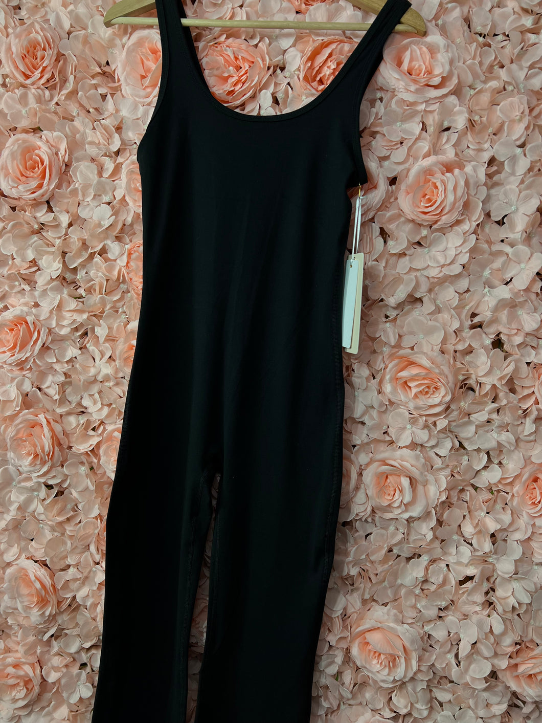 Gisele Black Sleeveless Jumpsuit