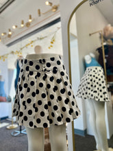 Load image into Gallery viewer, Betsy Polka Dots Pleated Mini Skirt