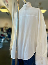 Load image into Gallery viewer, Estelle Long Sleeve Shimmery Button Up Blouse