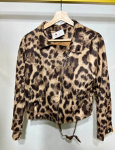 Load image into Gallery viewer, Halsey Brown/Black Animal Print Jacket
