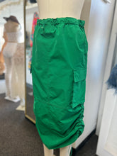 Load image into Gallery viewer, CLEARANCE Gina&#39;s Green or Violet Long Parachute Skirt