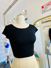 Load image into Gallery viewer, Charlotte Kiwi or Black Round Neck Tee