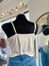 Load image into Gallery viewer, Kendra western Fringe Adjustable Strap Tank Top