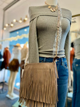Load image into Gallery viewer, Germionie Fringe Vegan Leather Crossbody Bag
