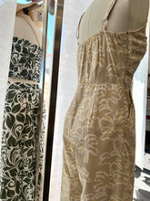 Load image into Gallery viewer, Adilene Taupe Loose High Waist Wide Leg Jumpsuit