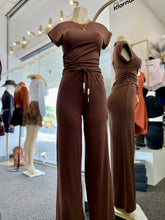 Load image into Gallery viewer, Cristine Brown Pants 2 Piece Set
