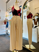 Load image into Gallery viewer, Audrey Beige, White or Black Straight linen Pants