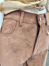 Load image into Gallery viewer, Melissa Coffee Suede Pants