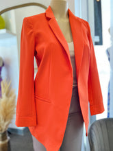 Load image into Gallery viewer, Julianna Black, White, Sorbet or Bright Orange Blazer