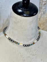 Load image into Gallery viewer, Cassey Bohemian Aztec Cat Eye Design Necklace
