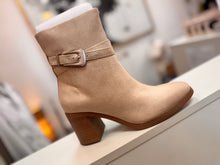 Load image into Gallery viewer, Chloe Camel Suede Bootie