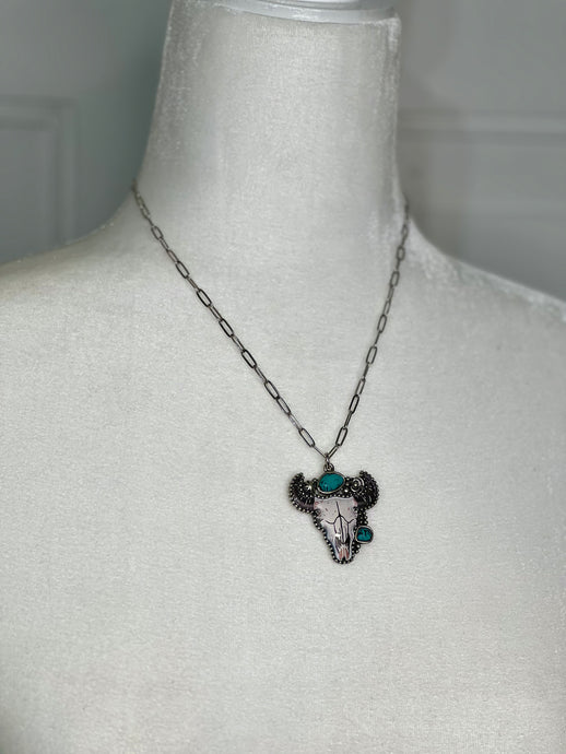 Beyra Cow Eastern Chain Necklace