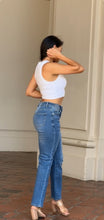 Load image into Gallery viewer, Pamela 5 Pocket Zip Fly Stretchy Straight Leg Medium Wash Jeans