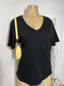 Kristy Solid T-Shirt Top