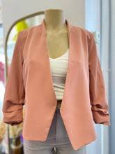 Load image into Gallery viewer, ARIA WHITE, PEACH, or BEIGE CROPPED BLAZER