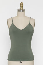 Load image into Gallery viewer, Jessie Olive, White or Mauve Green Tank Top
