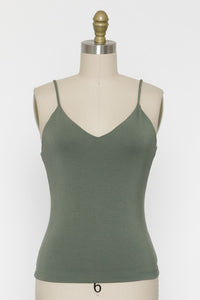 Jessie Olive Green Tank Top