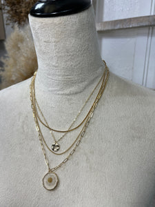 Gia Gold Multi Strand Chain