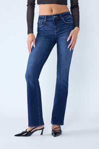 Sasha Dark Wash High Rise Bootcut Jeans