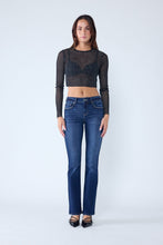 Load image into Gallery viewer, Sasha Dark Wash High Rise Bootcut Jeans