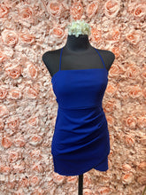 Load image into Gallery viewer, Sophie Emerald Green, Black or Royal Blue Backless Mini Dress