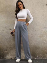 Load image into Gallery viewer, Juliette Straight Leg Trousers Pants