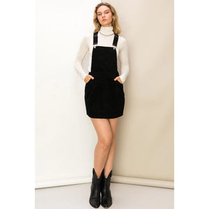 Celest Corduroy Overall Dress