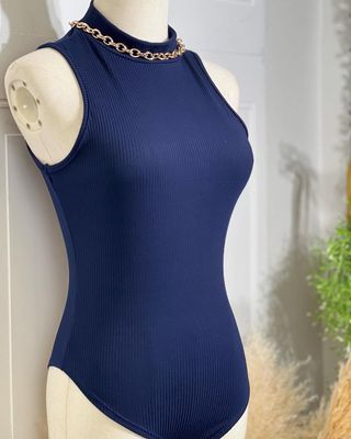 Brenda Blue Body Suit
