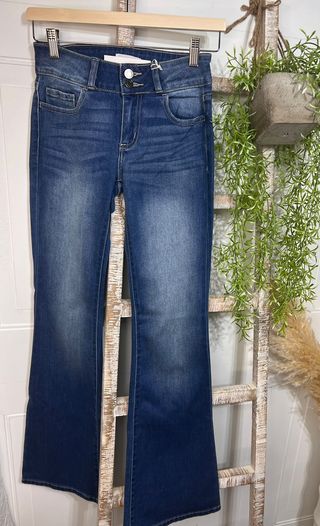 Iliana Light Wash Stretchy Flare Jeans