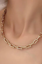 Load image into Gallery viewer, Monica Gold Non-Tarnish Stainless Steel Necklace