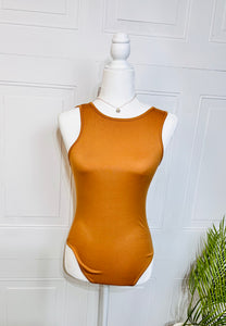 Kitziah Round Neck Stretchy Bottom Snap Closure Bodysuit