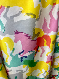 Hailey Horse Print Button Up