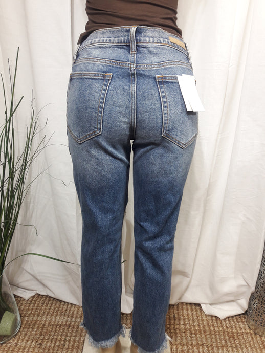 Alexa Light Denim Slim Boyfriend Jeans