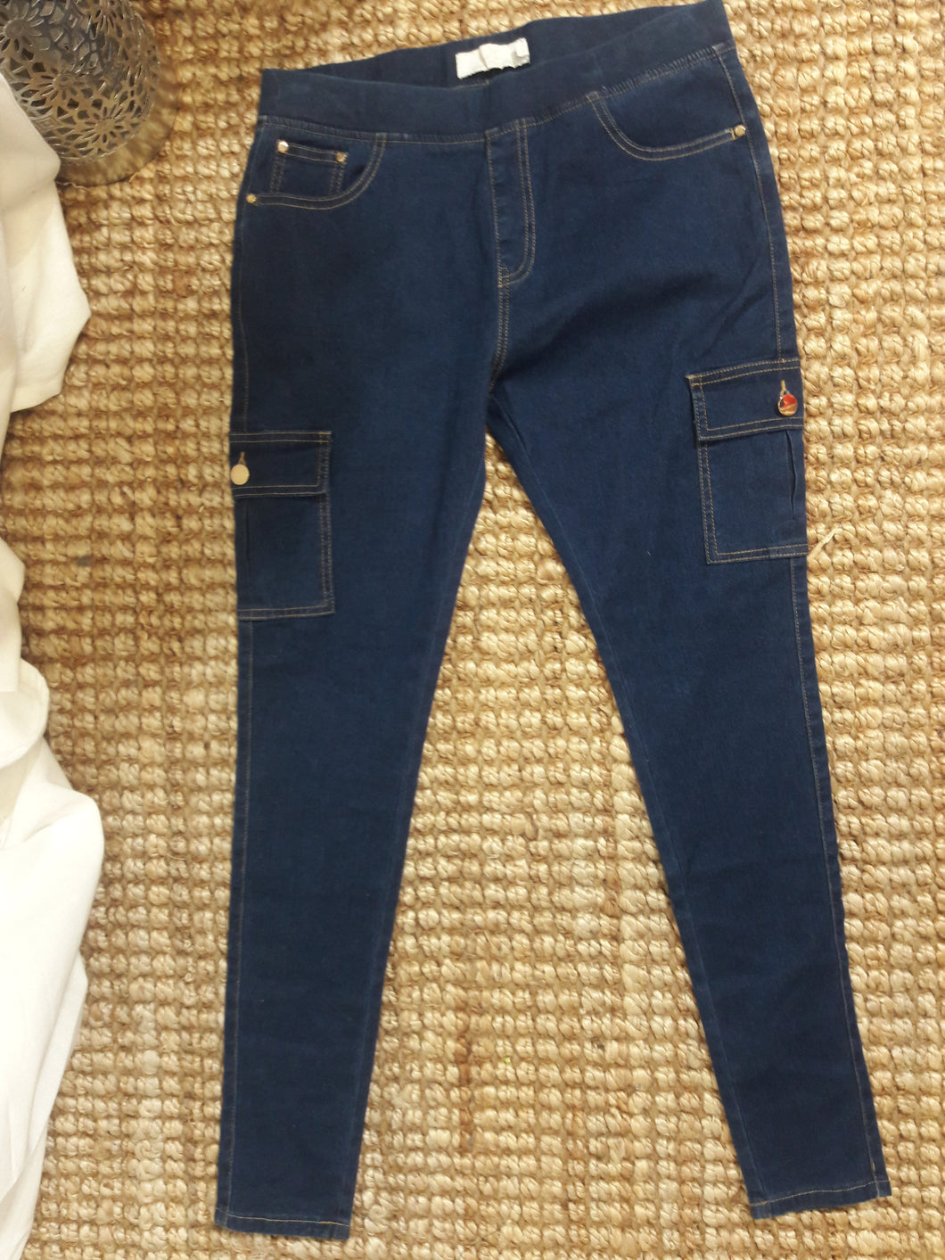 Alice Pull-On Denim Jeggings