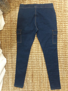 Alice Pull-On Denim Jeggings