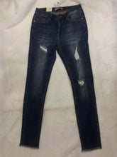 Load image into Gallery viewer, Yessenia Dark Denim Skinny Jeans