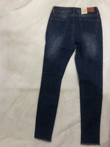 Yessenia Dark Denim Skinny Jeans