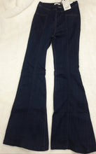 Load image into Gallery viewer, Cristina Dark Blue Denim Pull-On Flared Jeans