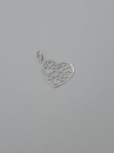 Sterling Silver "Heart of Hearts" Necklace