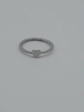 Load image into Gallery viewer, Sterling Silver Simple Heart Ring