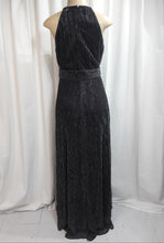 Load image into Gallery viewer, Alayna Rose Gold or Black Halter Neckline Maxi Dress