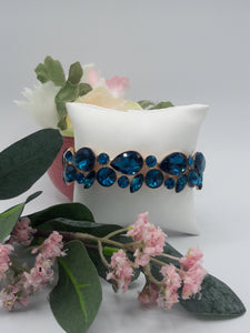 Semi-Precious Stone Elastic Bracelet