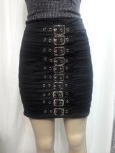 Load image into Gallery viewer, Sabrina High Waisted Belt Buckled Skirt