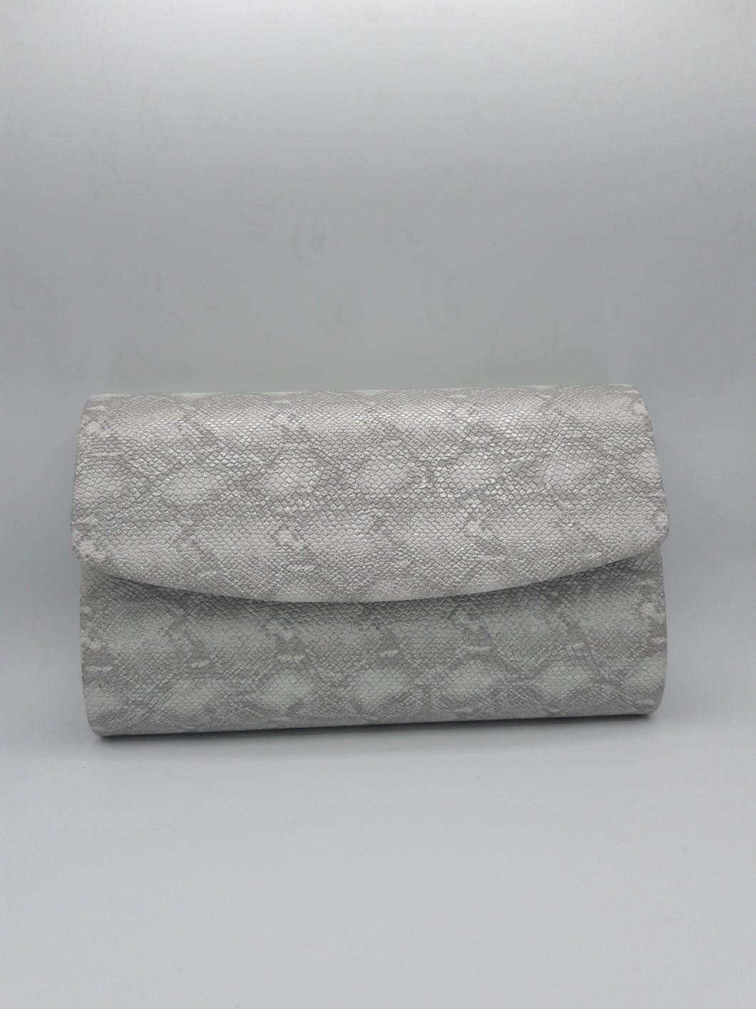 Snake print shiny crossbody